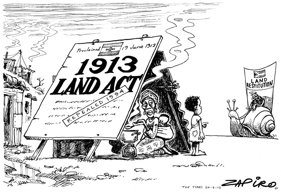 zapiro-1913-land-act-how-far-has-sa-come-the-mail-guardian